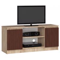 RTV K120 TV asztal (sonoma tölgy/wenge)